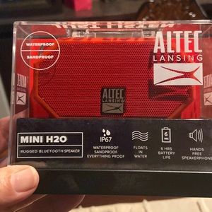 Mini H20 Rugged Bluetooth Speaker